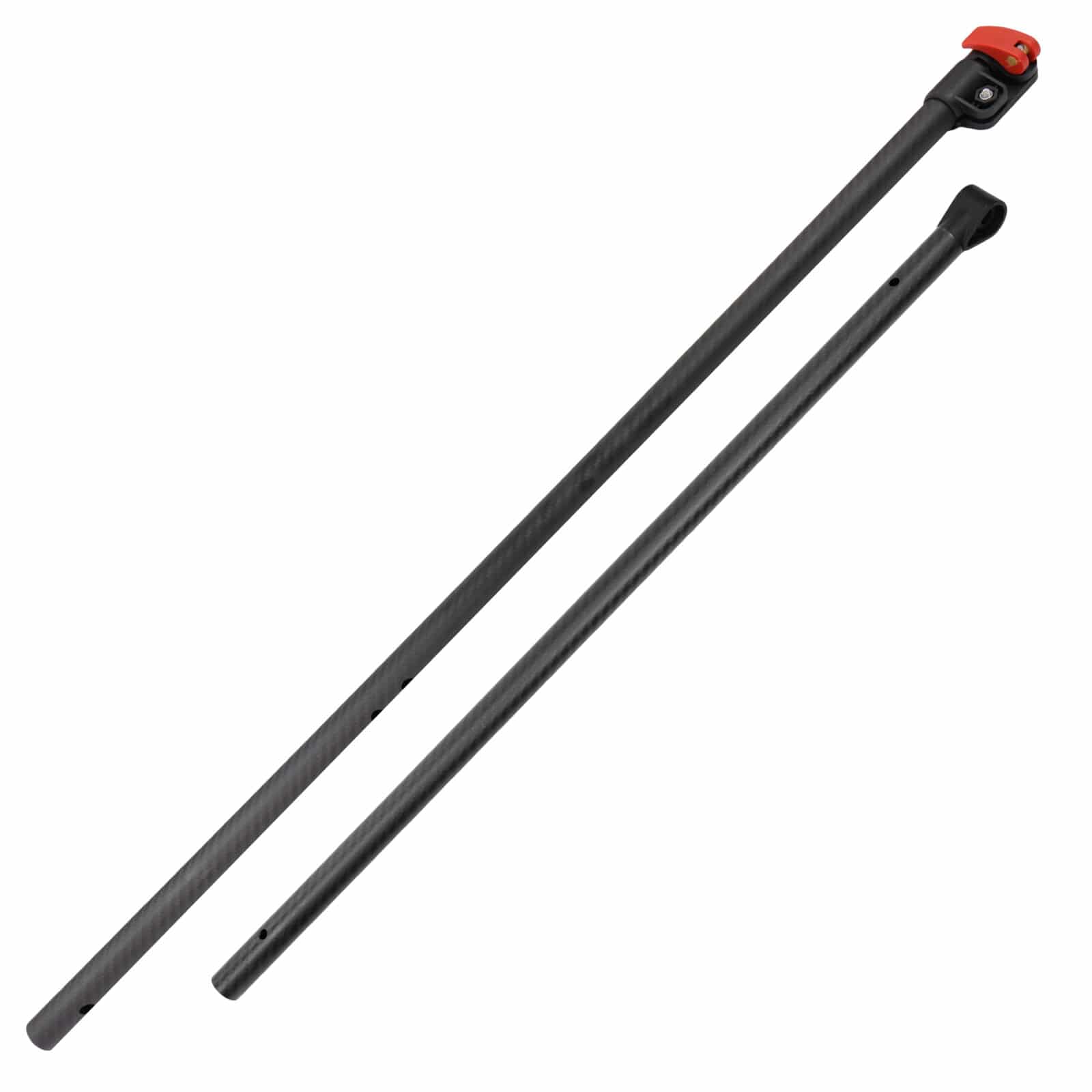 Minelab Equinox Metal Detector Carbon Fiber Upper & Lower Shaft - Lightweight Durable Replacement Parts for Treasure Hunting & Beach Metal Detecting