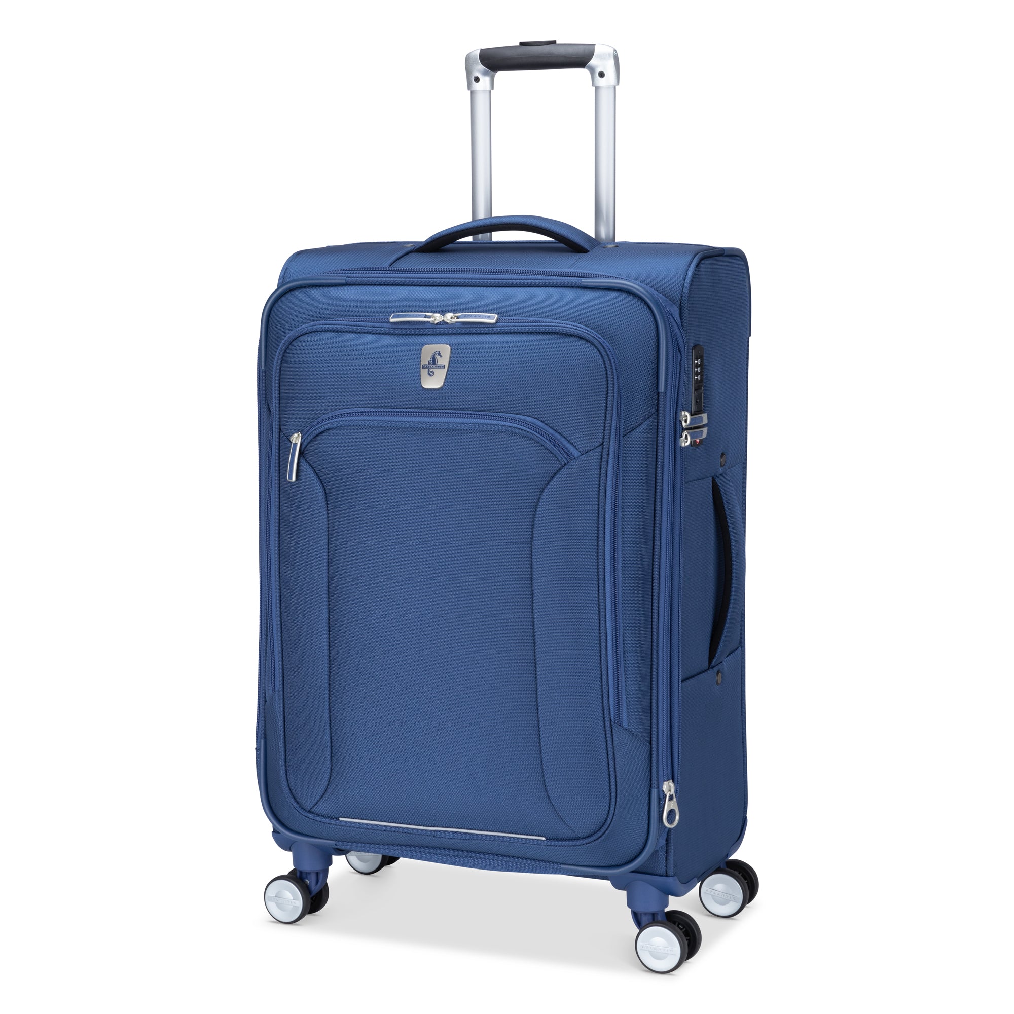 Atlantic Sailbound 3-Piece Luggage Set - Lightweight Spinner Suitcase with TSA Lock for Travel, Vacation & Business Trips (Carry-On, Medium & Large)