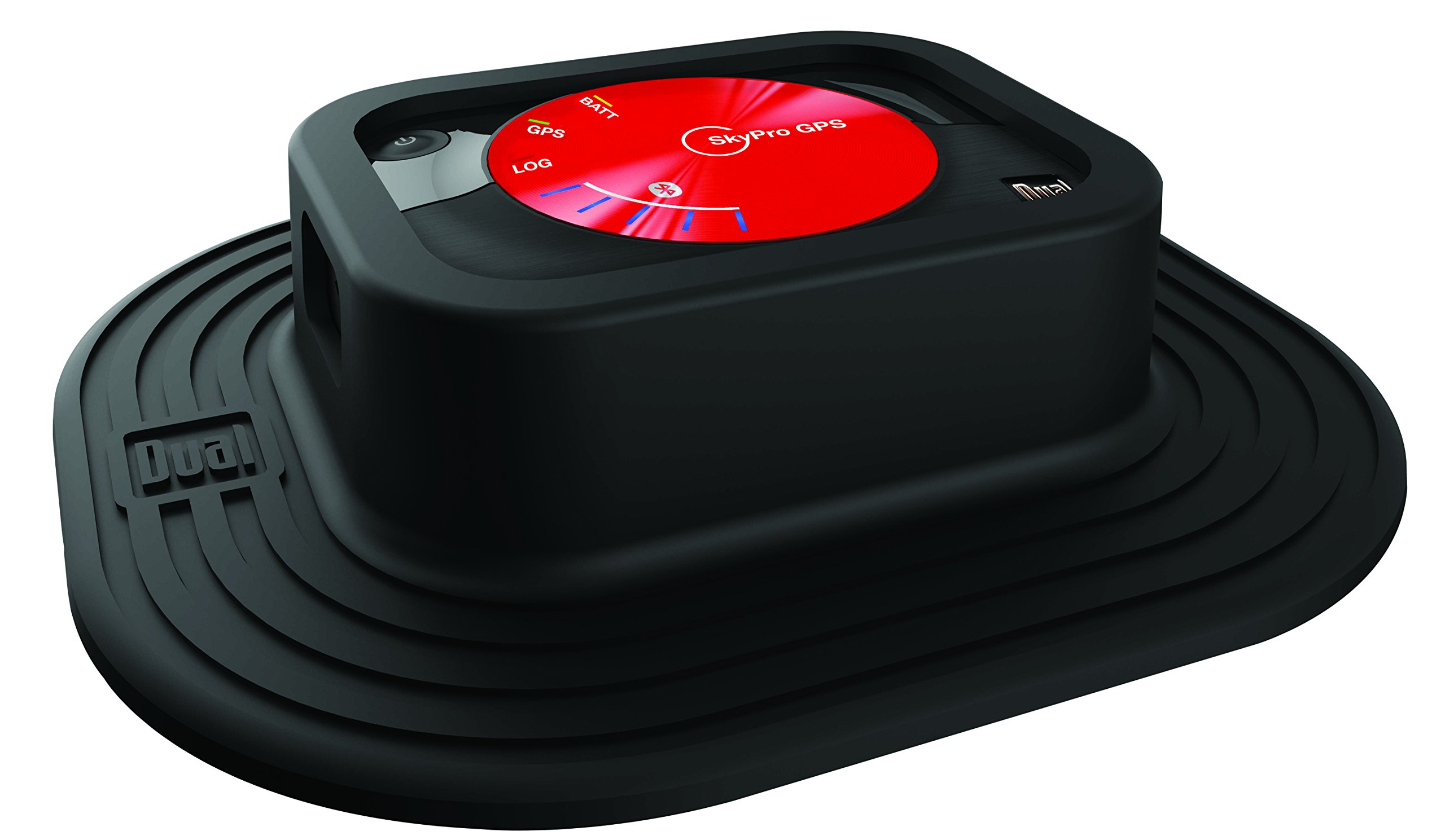 Dual Electronics XGPS160 Universal Bluetooth GPS Receiver - WAAS Enabled, 5-Device Connectivity, Portable & Multipurpose for Hiking, Boating, and Travel Navigation