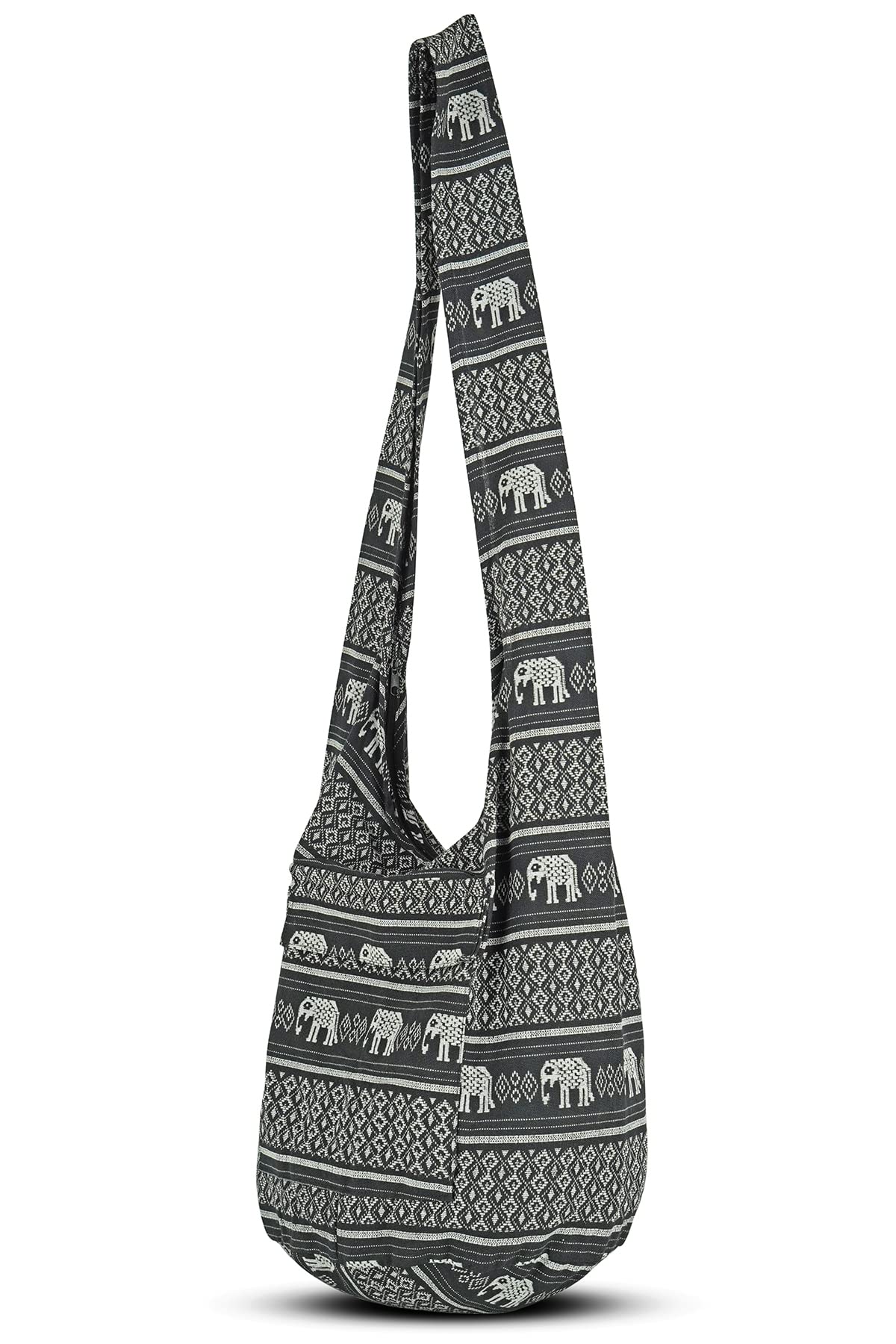 Stylish Boho Crossbody Bag - Handmade Cotton Unisex Purse for Men & Women | Perfect for Travel, Shopping & Everyday Use