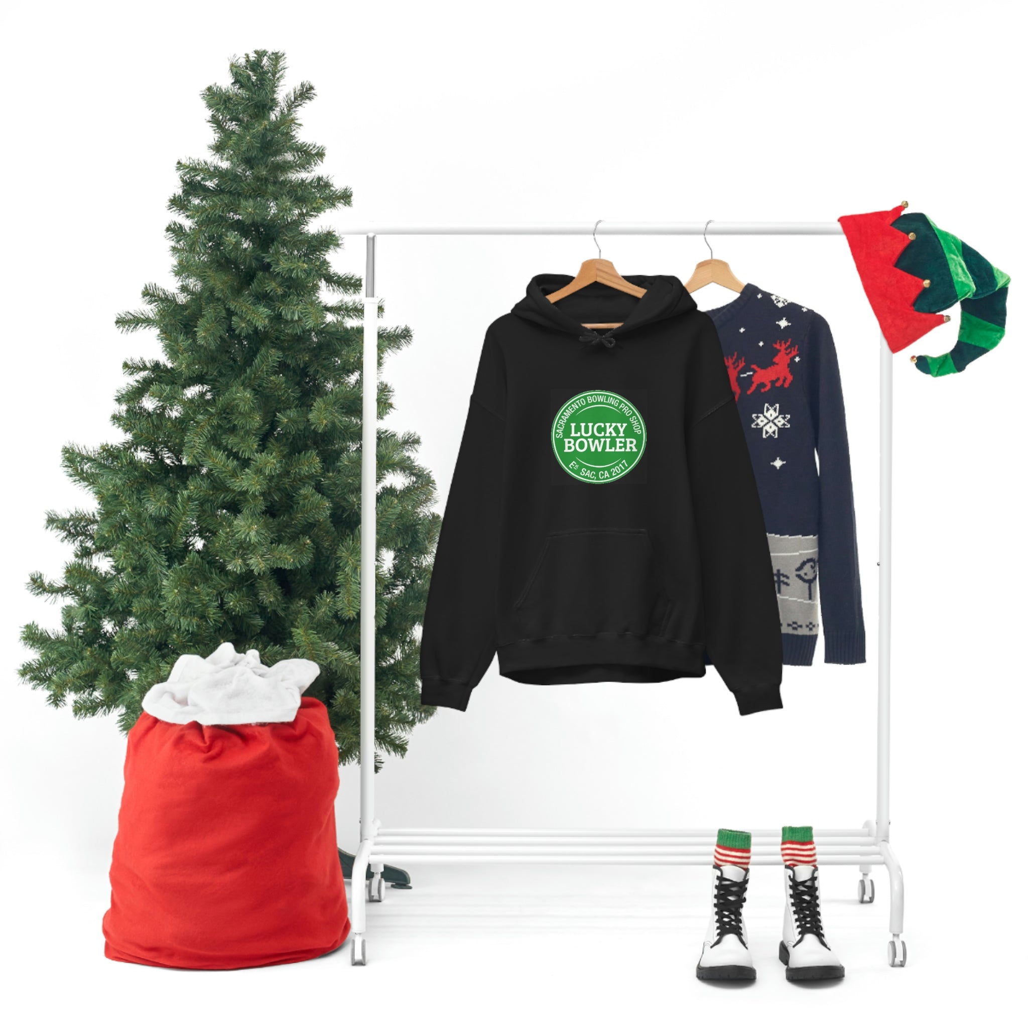 Lucky Hoodie #3 with QR Code - Stylish Unisex Pullover for Men & Women - Perfect for Casual Wear, Street Fashion, and Social Media QR Code Sharing