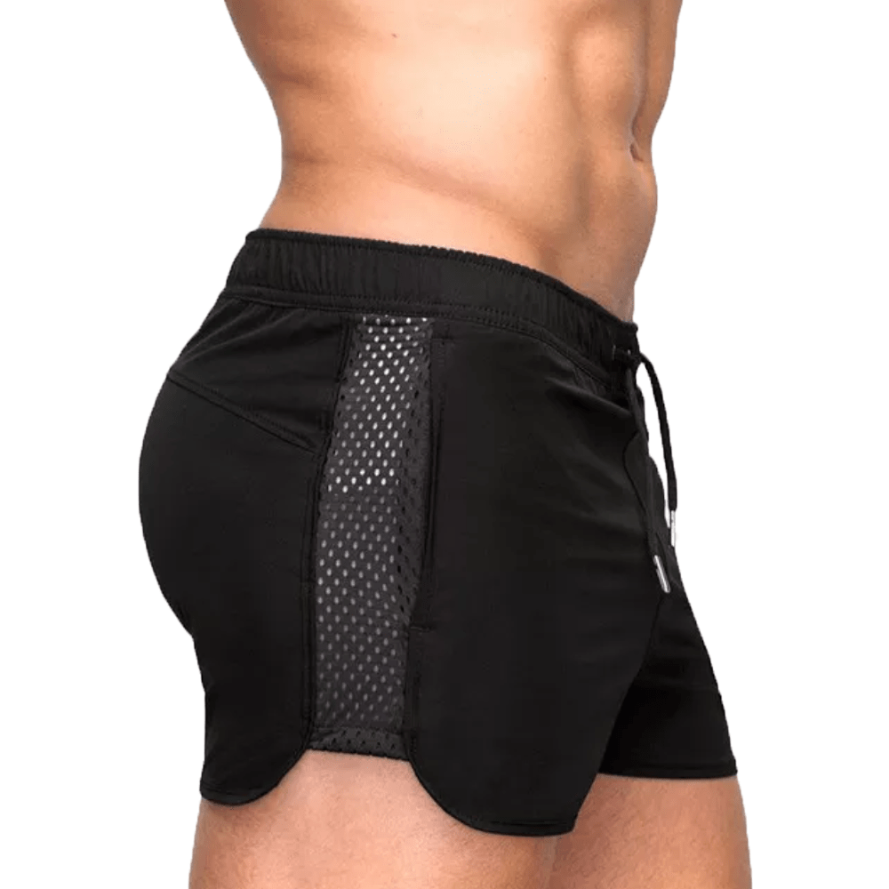 Premium Bodybuilder Board Shorts for Men - Quick Dry Swim Trunks with Comfortable Fit - Perfect for Gym, Beach, and Pool Workouts