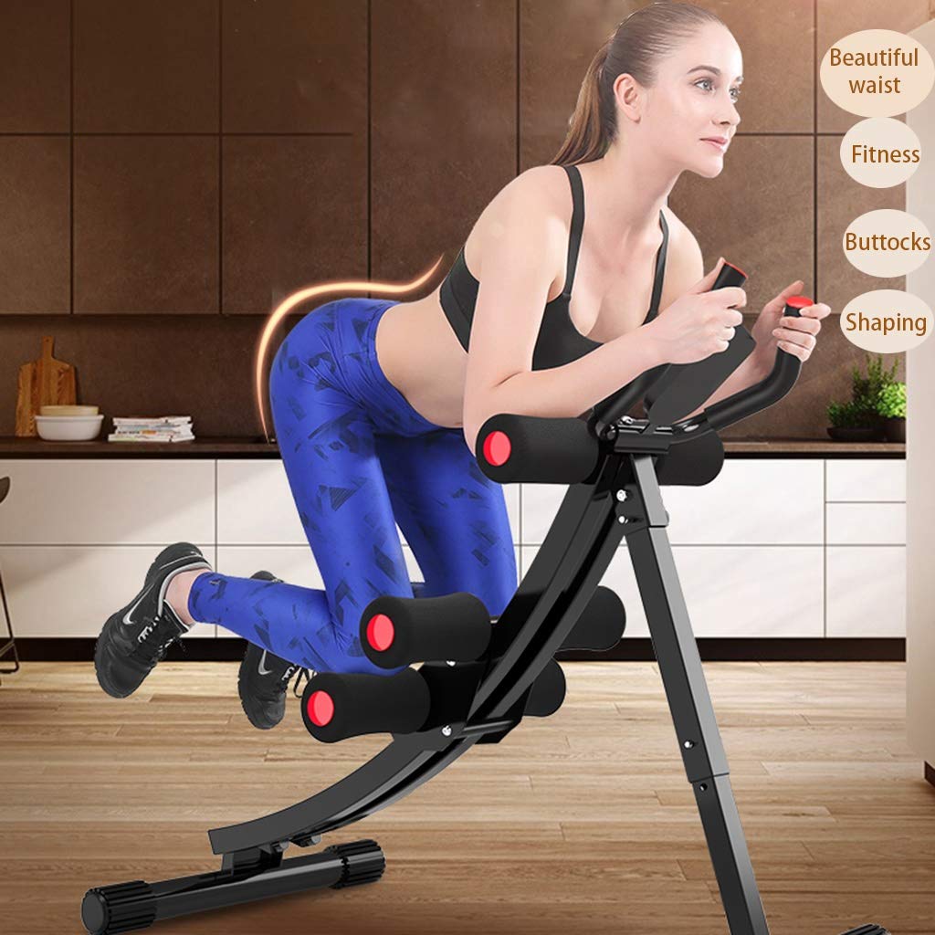 Foldable Abdominal Trainer Machine - Home Gym Equipment for Core Workouts, Six Pack Abs & Fitness Training | Perfect for Home, Office & Small Spaces