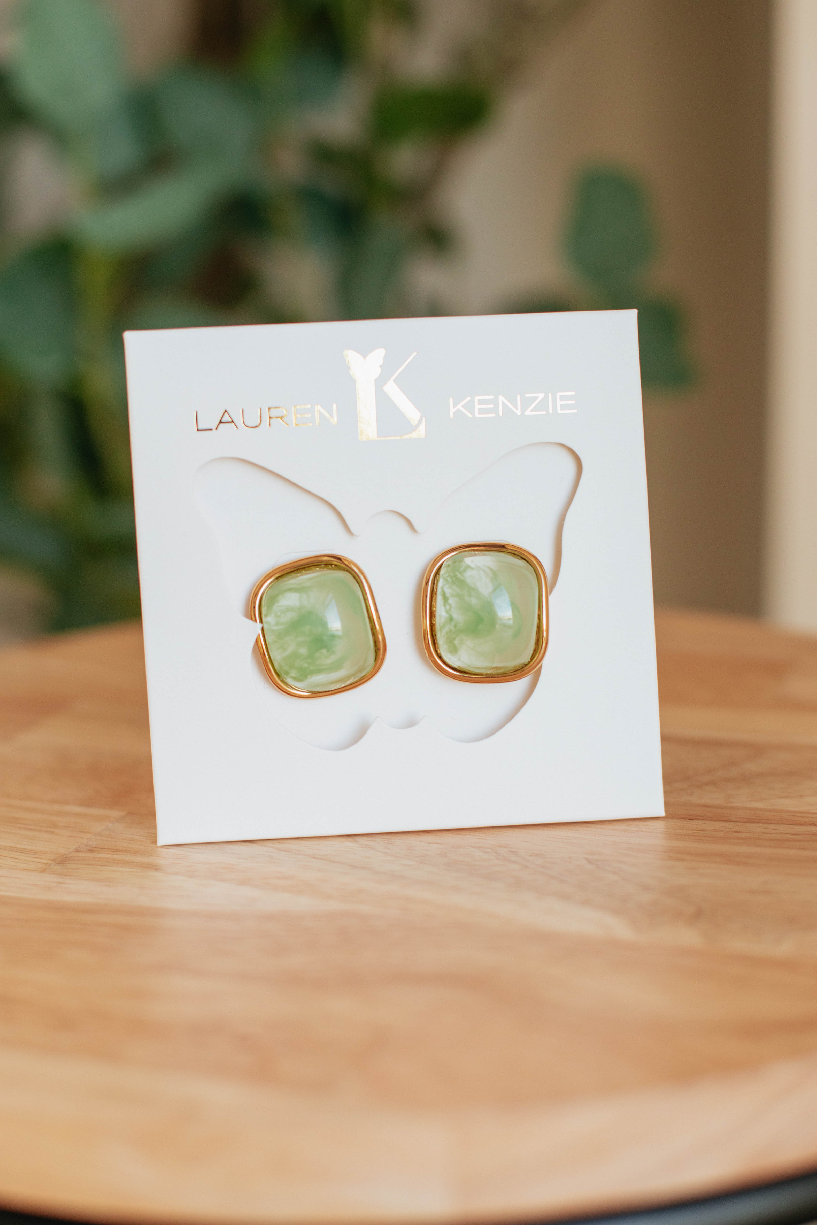 Admired Effect Earrings - Elegant Tea Green Dangle Earrings for Women | Perfect for Parties, Weddings & Everyday Wear