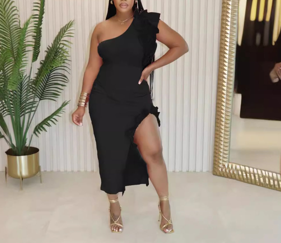 Elegant Long Off-Shoulder Skirt Set - Women's Summer Flowy Maxi Dress with Matching Top - Perfect for Beach Vacations, Date Nights & Boho Fashion