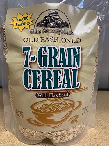 Wheat Montana Non-GMO 7 Grain Cereal with Flax Seed - 24 lbs (8x3 lb Bags) | Old Fashioned Whole Grain Breakfast Cereal | Healthy & Chemical Free | Perfect for Hot Cereal, Baking & Smoothie Bowls