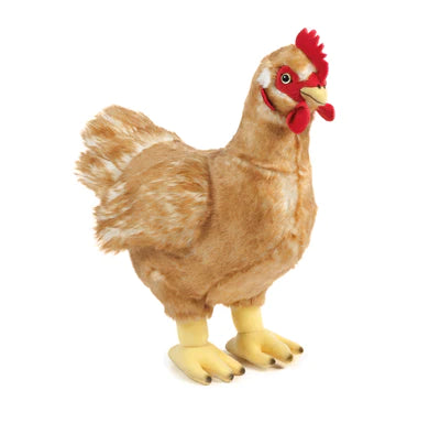 35cm Soft Plush Hen Toy - Cute Stuffed Animal for Kids, Nursery Decor & Gift Ideas - Perfect for Playtime, Bedroom Decor & Birthday Presents