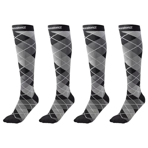 Argyle Black: 2 Pack