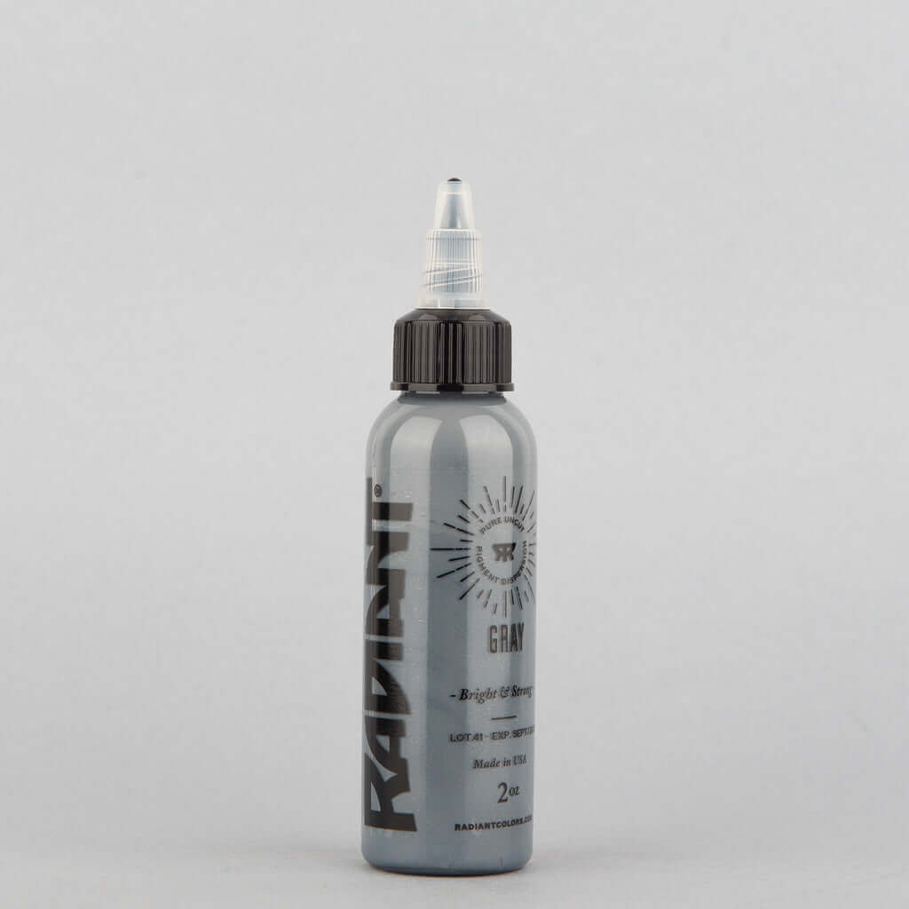 Premium Gray Radiant Ink - 1 oz Bottle for Calligraphy, Art Projects & DIY Crafts