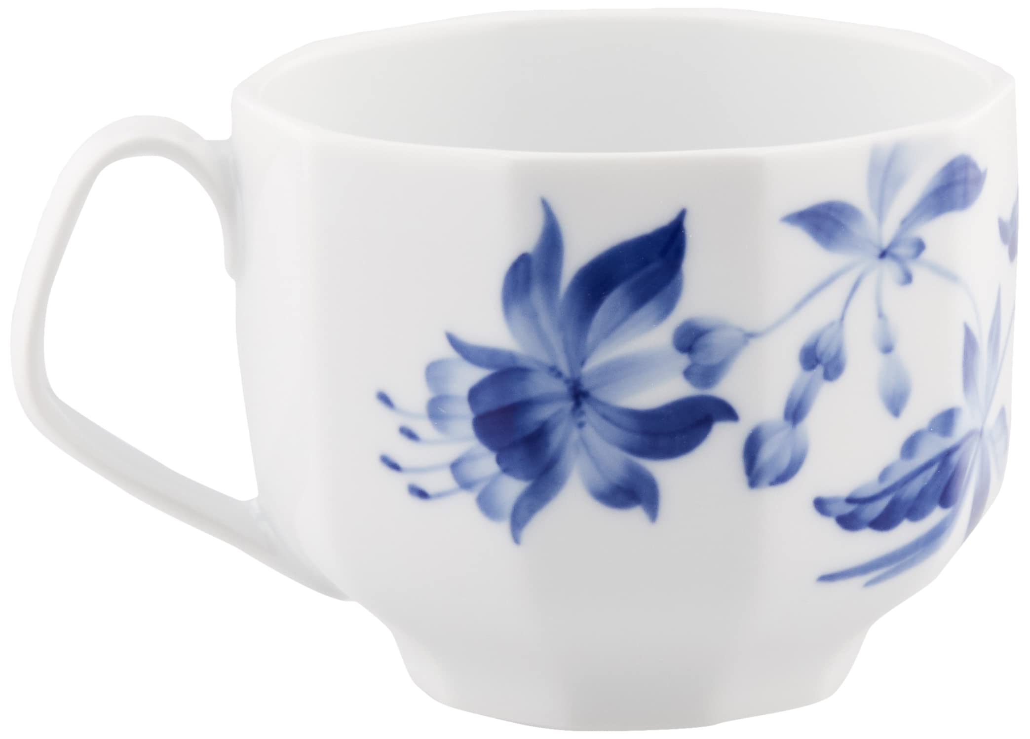 Royal Copenhagen 1025330 Fuchsia Bromst Cup & Saucer Set - 7.8 fl oz (220 ml) - Elegant Wedding Gift & Tea Time Luxury for Bridal Showers, Anniversaries & Afternoon Tea Parties