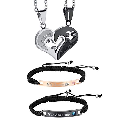 Heart Puzzle Necklaces