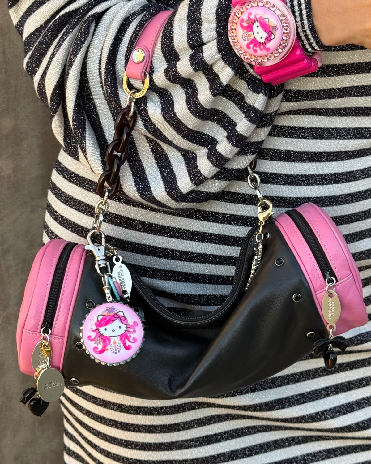 Cute Kitty Multi Bag Charm - Adorable Cat Keychain for Purse, Backpack & Keys - Perfect Gift for Cat Lovers & Kawaii Fashion Accessories