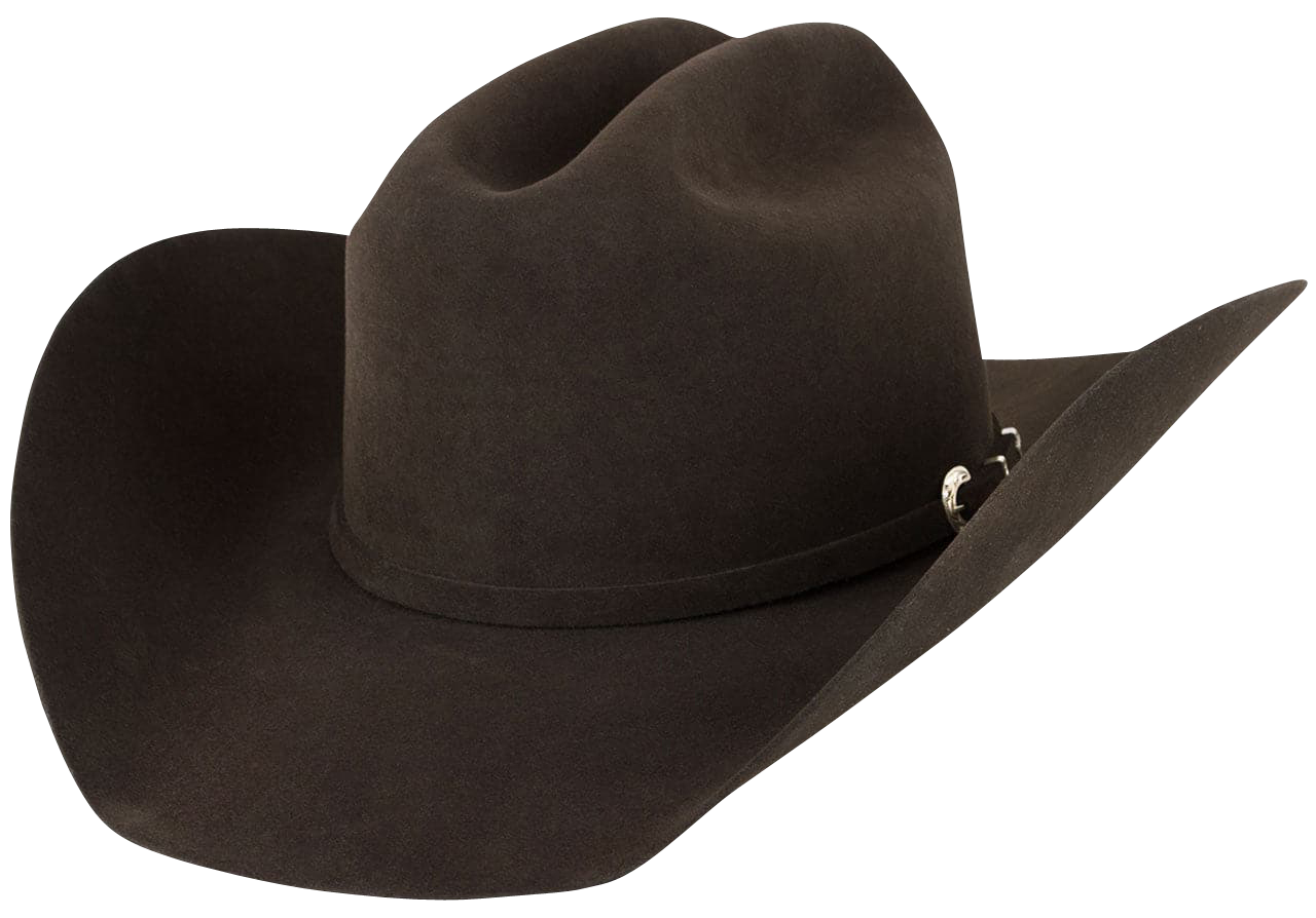 American Hat Co. 40X Chocolate Brown Felt Cowboy Hat for Men & Women - Western Rodeo, Country Music Festivals & Outdoor Adventures