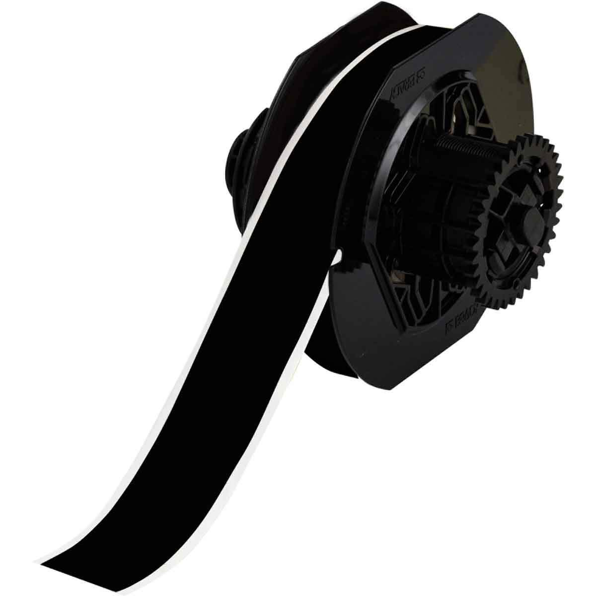 Brady B30C-1125-569-BK 100-Foot x 1.125-Inch Hi-Performance Polyester Tape - Black BBP31 Low-Halide for Electrical Insulation & Industrial Labeling