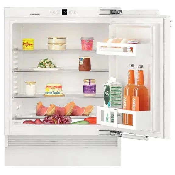 Liebherr 136 Litre Under Counter Integrated Refrigerator - Compact Space Saving Design for Kitchen, Bar, or Office Use