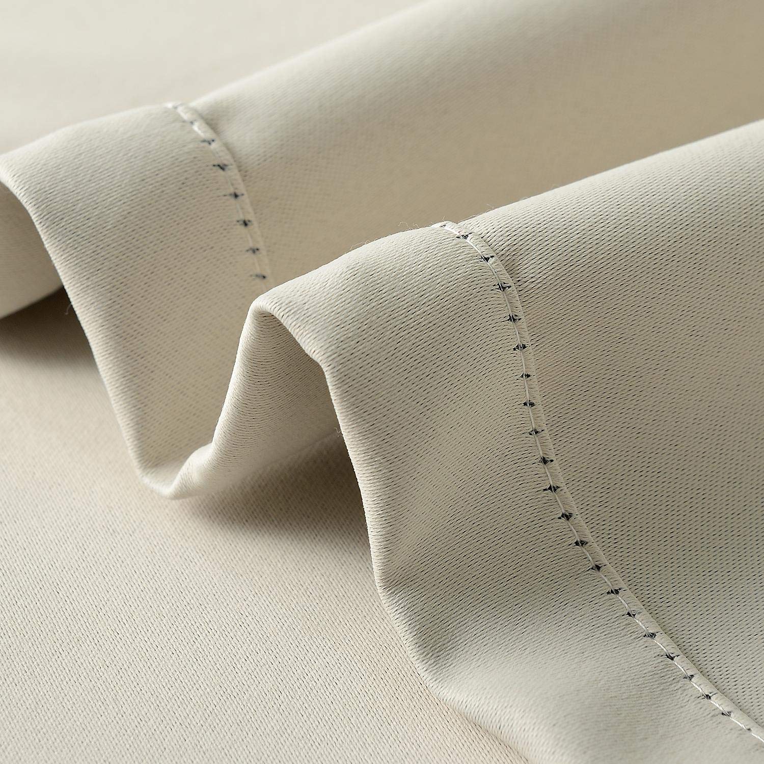 Waterproof Thermal Insulated Outdoor Curtains for Patio - Beige 120