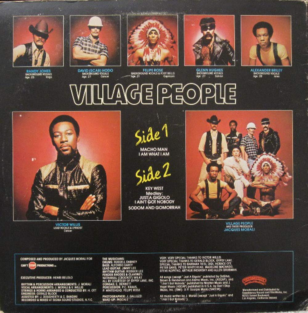 Village People - Macho Man Vinyl Record | Classic Disco Music Collectible | Perfect for Parties, DJ Sets & Retro Music Lovers