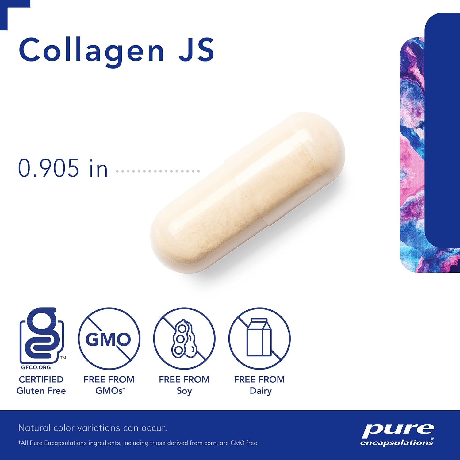 Pure Encapsulations Collagen JS - Hydrolyzed Collagen Peptides for Joint & Skin Health | Supports Mobility, Elasticity & Hydration | Perfect for Athletes, Fitness Enthusiasts & Anti-Aging