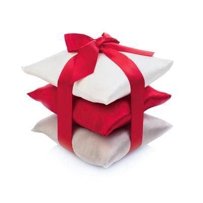 Premium Red ElizabethW Silk Sachet Bags - Set of 3 with Elegant Ribbon Ties | Fragrance Sachets for Drawers, Closets & Gift Giving