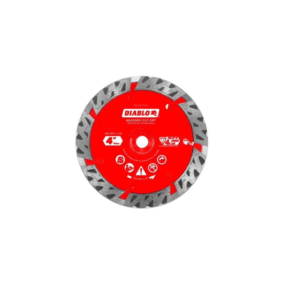 Premium Diamond Segmented Turbo Masonry Cut Off Blade - Fast Cutting for Concrete, Brick & Stone - Perfect for Construction, Renovation & DIY Projects