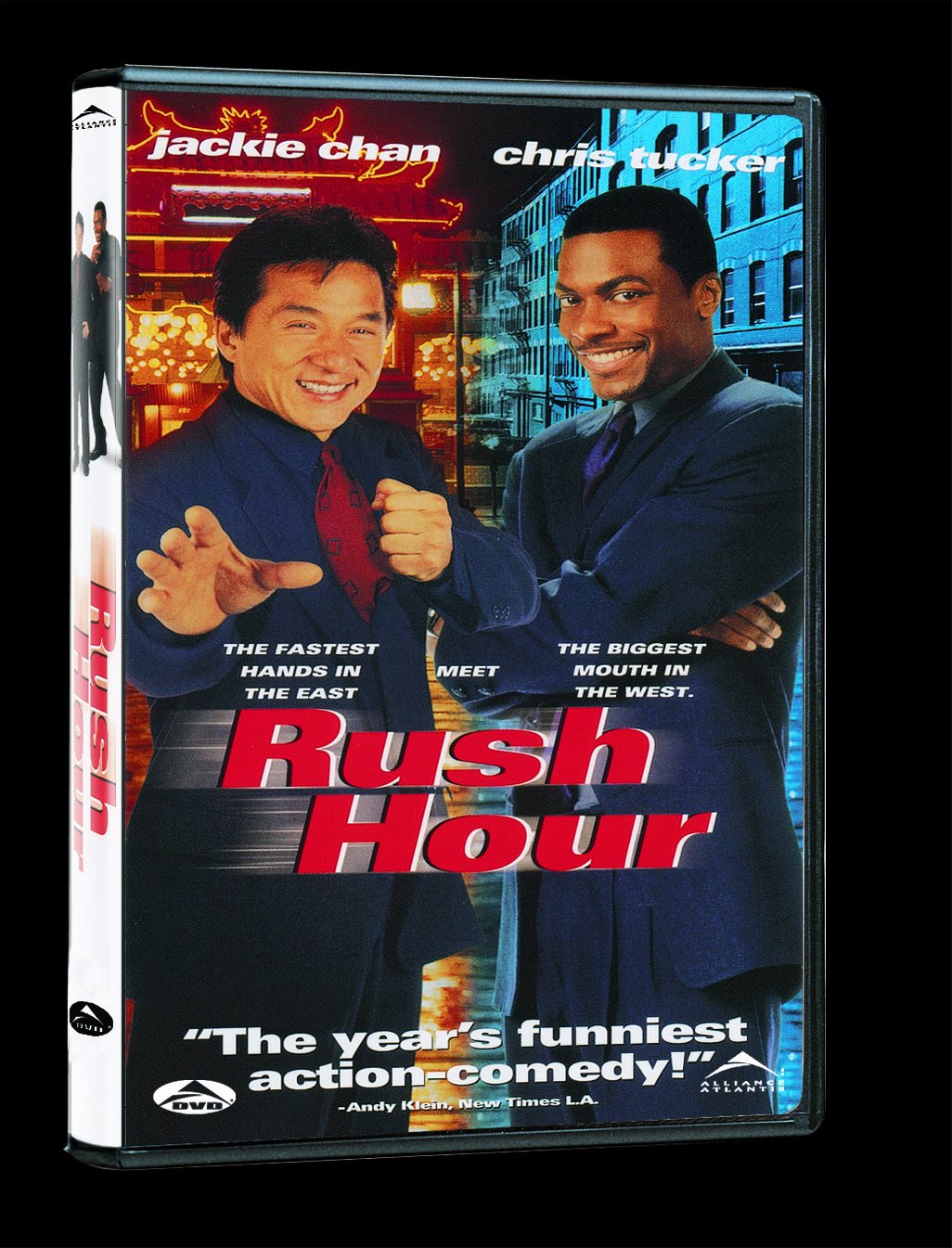 Rush Hour 1 (WS) - Action Comedy Movie DVD - Perfect for Movie Nights & Jackie Chan Fans