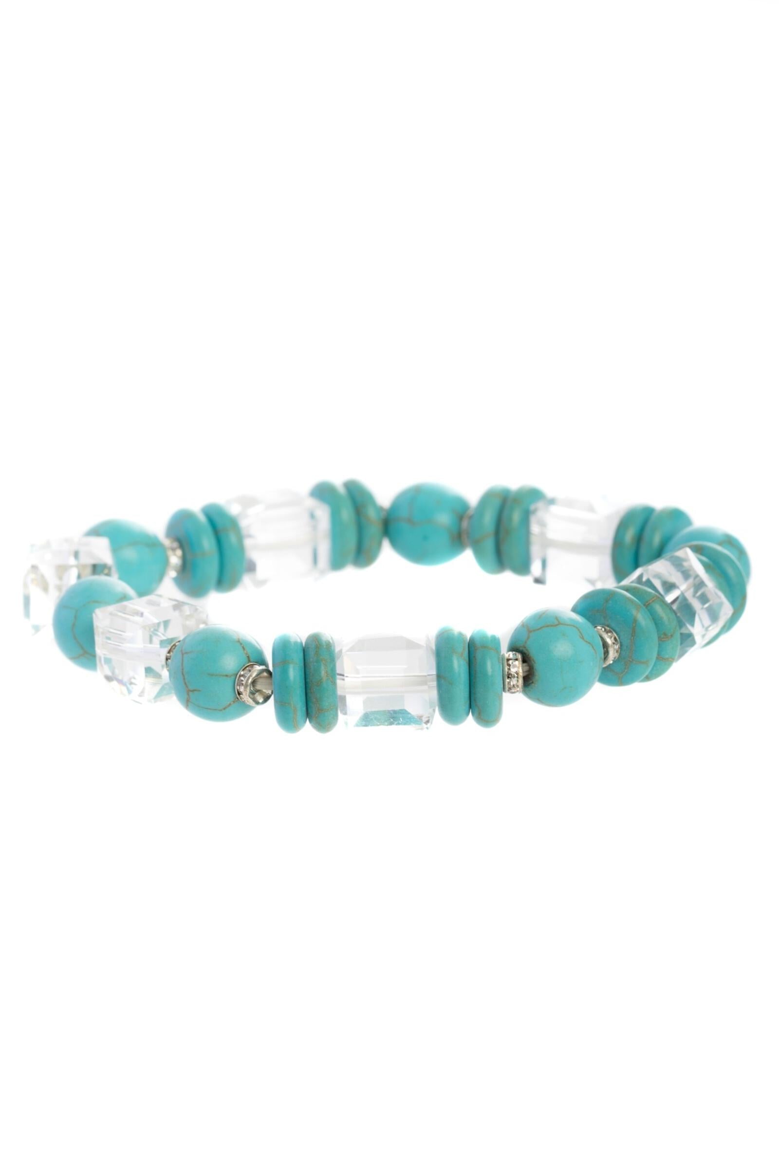 Turquoise Dream Bracelet - Handmade Beaded Jewelry for Women, Boho Chic Accessory | Perfect for Casual Wear, Parties & Gift Giving