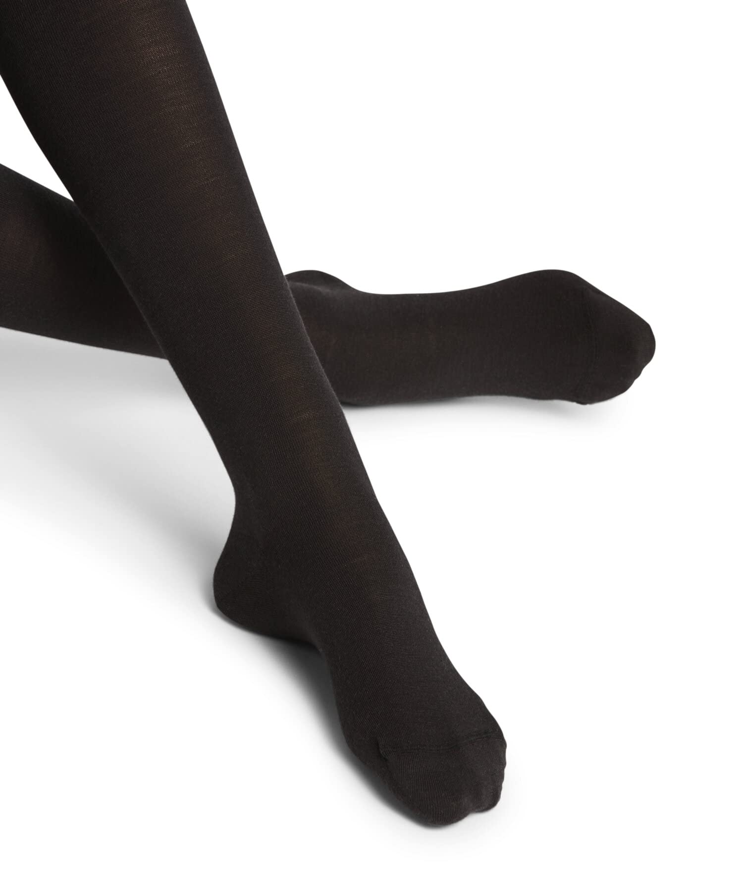 FALKE Women's Soft Merino Wool Tights - Thick, Warm & Breathable Winter Leggings - Trendy Casual & Dress Stockings - 1 Pair - Perfect for Cold Weather, Office Wear & Outdoor Activities