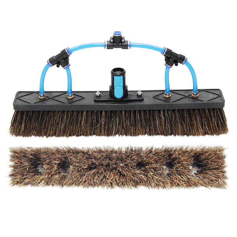 Blue Dragon Boar Full Trim Brush 14in/35cm - Natural Bristle Hairbrush for Men & Women - Perfect for Styling, Detangling & Smoothing Hair - Salon Quality Hair Care Tool for Home & Professional Use