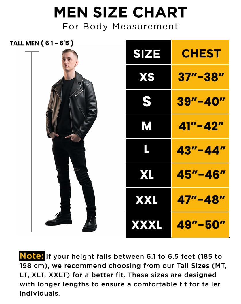 Blingsoul Men's Motorcycle Leather Jacket - Quilted Cafe Racer Biker Jacket for Men | Durable & Stylish Riding Gear for Cruising & Urban Fashion
