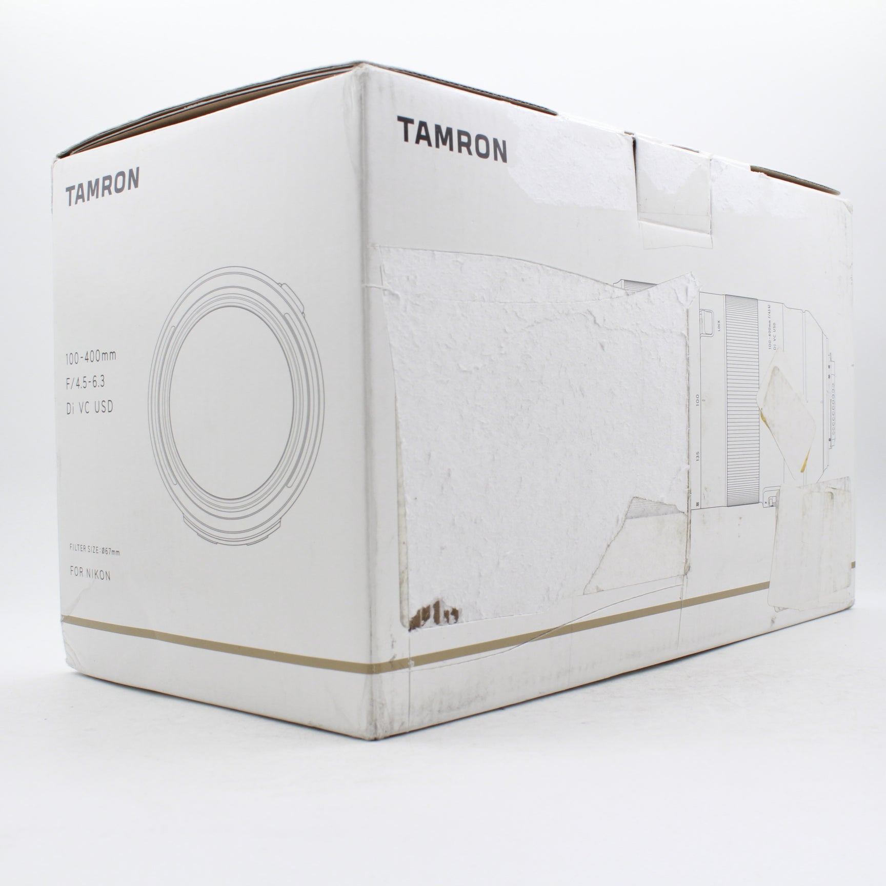 Tamron 100-400mm f/4.5-6.3 Di VC USD Telephoto Zoom Lens for Nikon F Mount - Excellent Open Box Condition - Perfect for Wildlife, Sports & Travel Photography