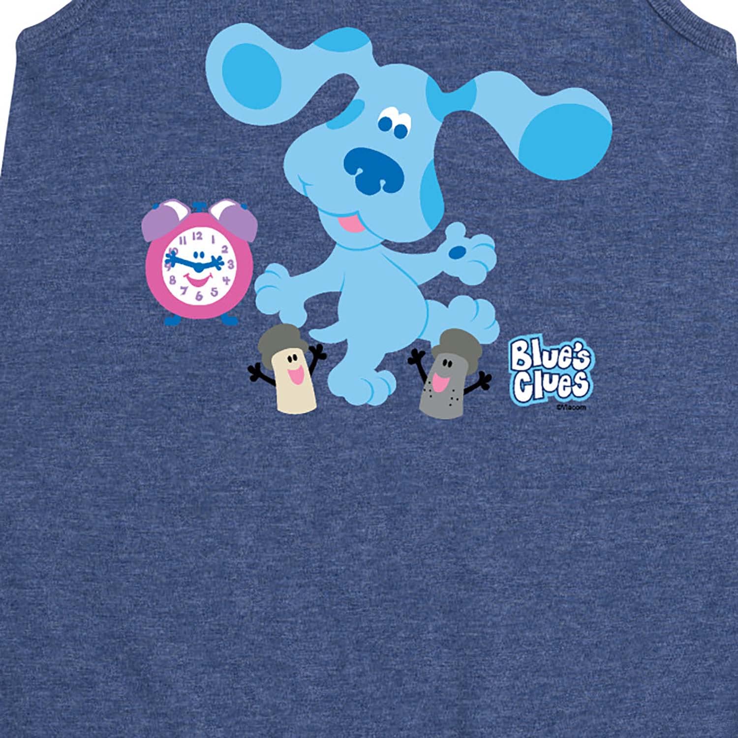 HYBRID APPAREL Blue Clues & You! Toddler & Youth Girls A-Line Dress - Cute Kids' TV Show Character Outfit for Birthday Parties & Dress-Up Play