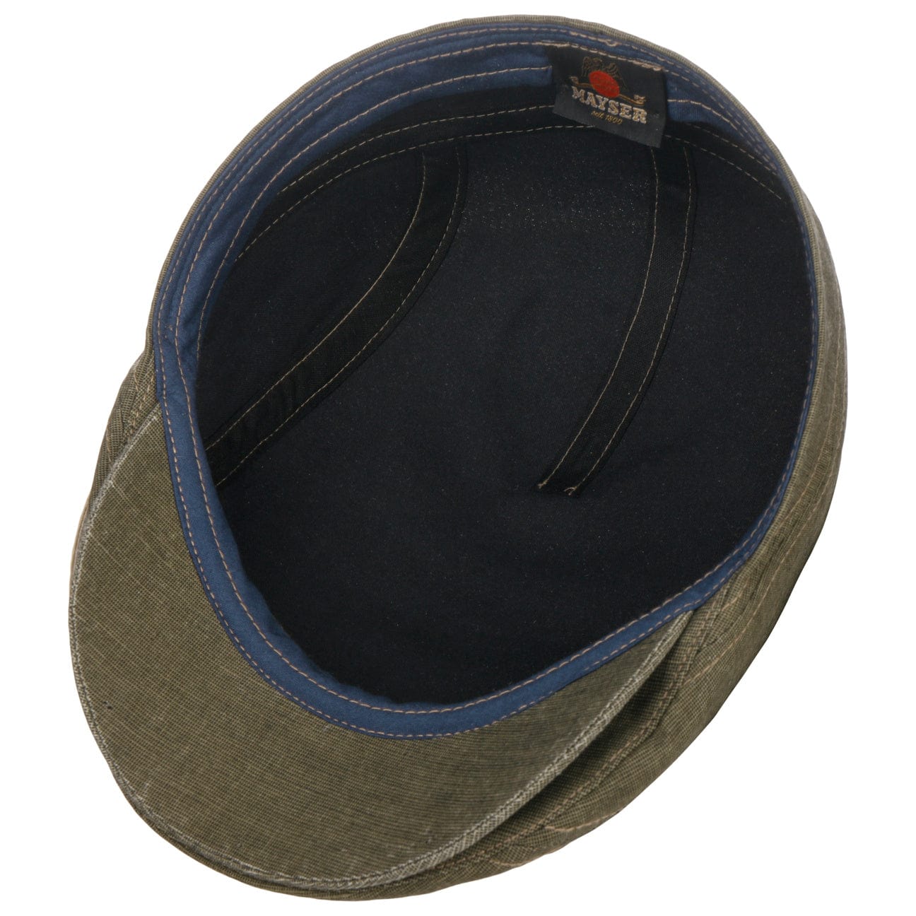 Mayser Delian UV Protection Flat Cap for Men & Women - Sun Hat for Outdoor Activities, Golf, Hiking, and Travel