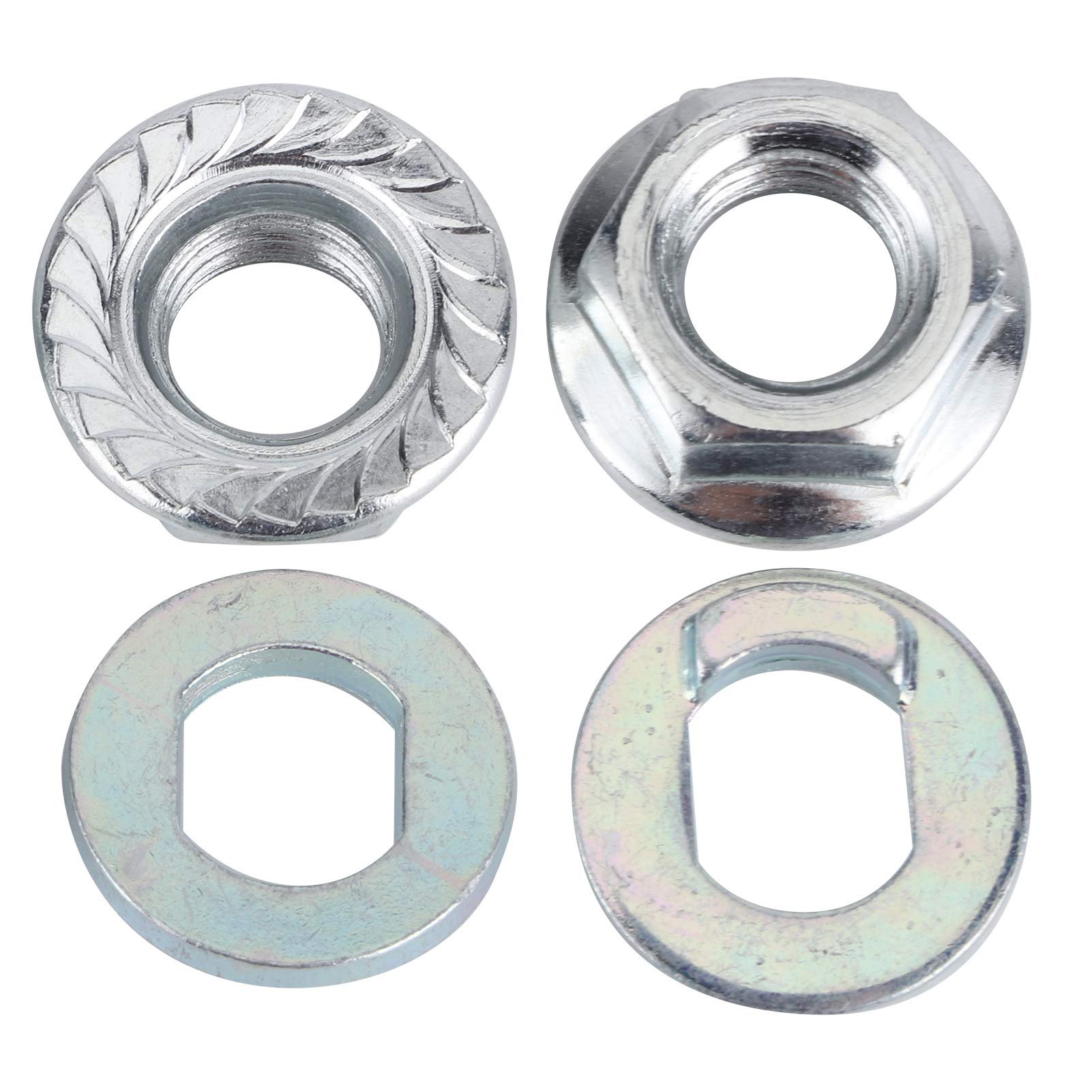 Premium Steel Alloy Scooter Nuts - Durable Front Motor Wheel Replacement Parts for Electric Scooters | Perfect for DIY Repairs & Maintenance
