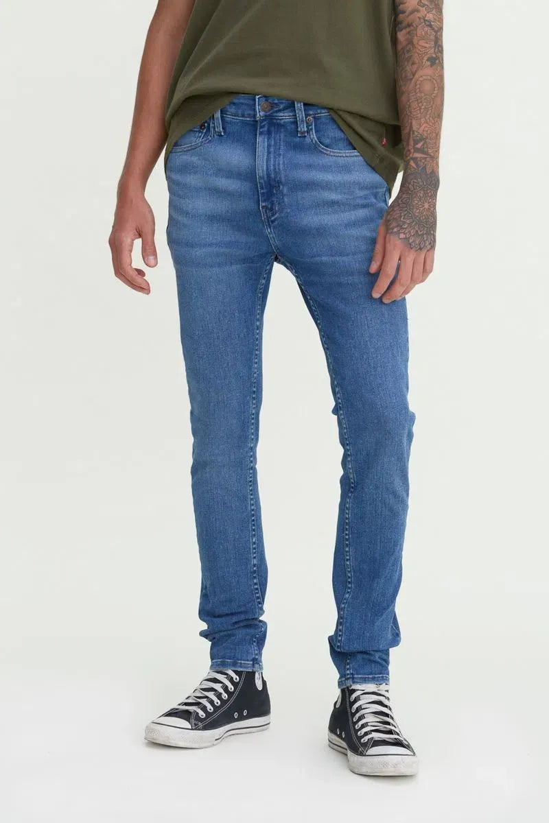 Levi's Men's 4010 Skinny Taper Jeans - Slim Fit Stretch Denim Pants for Casual Wear & Night Out
