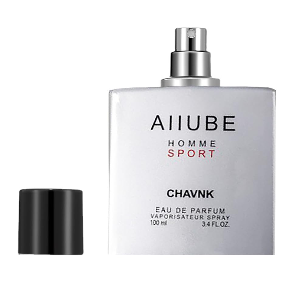 Premium Men's Eau De Parfum - 3.4 Fl Oz Long Lasting Cologne Spray with Refreshing Lemon & Patchouli Scent - Ideal for Daily Wear, Office, Dates & Special Occasions - Perfect Gift for Him