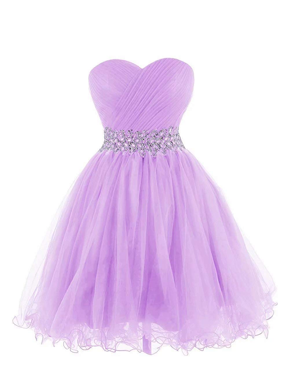 KARMA PROM Women's Sweetheart Neckline Tulle Cocktail Dress for Homecoming, Prom, Party | Elegant A-Line Formal Gown for Special Occasions & Evening Events