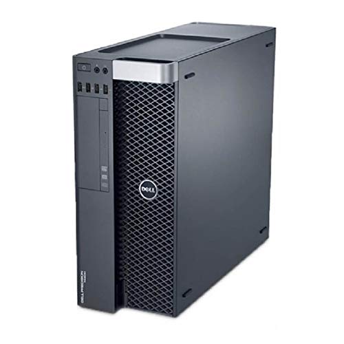 Refurbished Dell Precision T5600 Workstation - Dual E5-2609 Quad Core 2.4GHz, 32GB RAM, 250GB SSD + 2TB HDD, NVS300 GPU | Powerful CAD/3D Modeling & Video Editing Desktop PC for Professionals