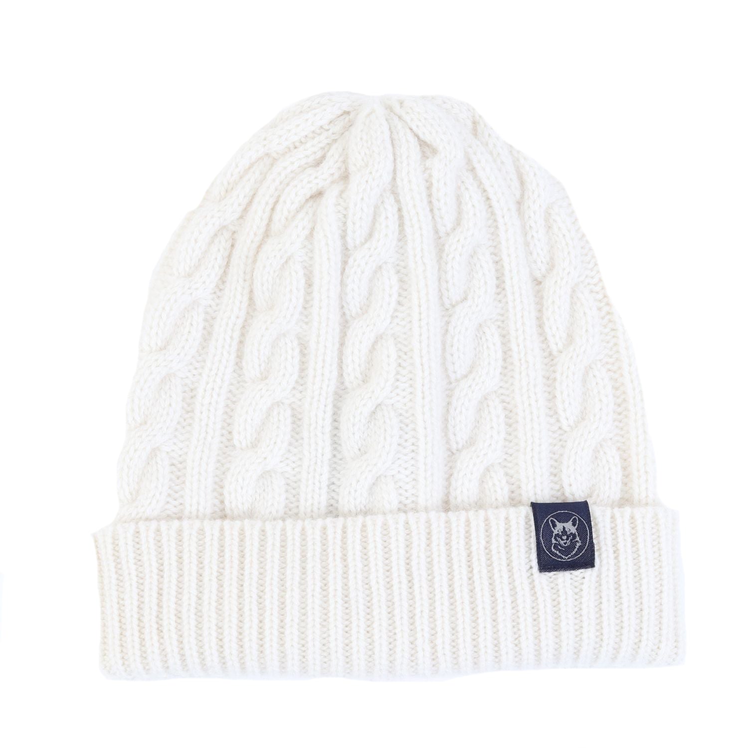 Premium Men's Cable Knit Cashmere Beanie Hat - Soft Winter Warm Knit Cap for Cold Weather - Ideal for Skiing, Snowboarding & Outdoor Activities