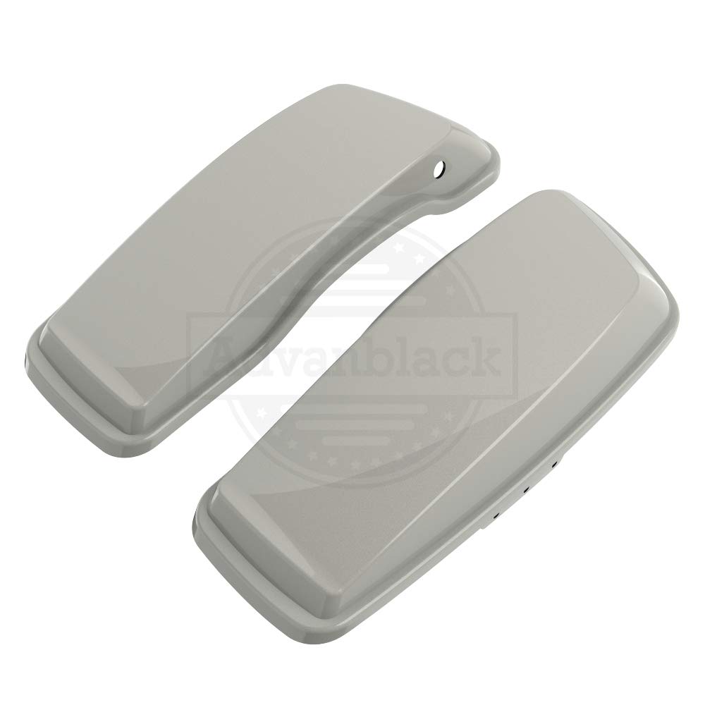 Moto Onfire Saddlebag Lids for Harley Touring Street Glide & Road Glide Special 2014-2020 - Sand Dune Color | Durable Motorcycle Accessories for Long Rides & Road Trips