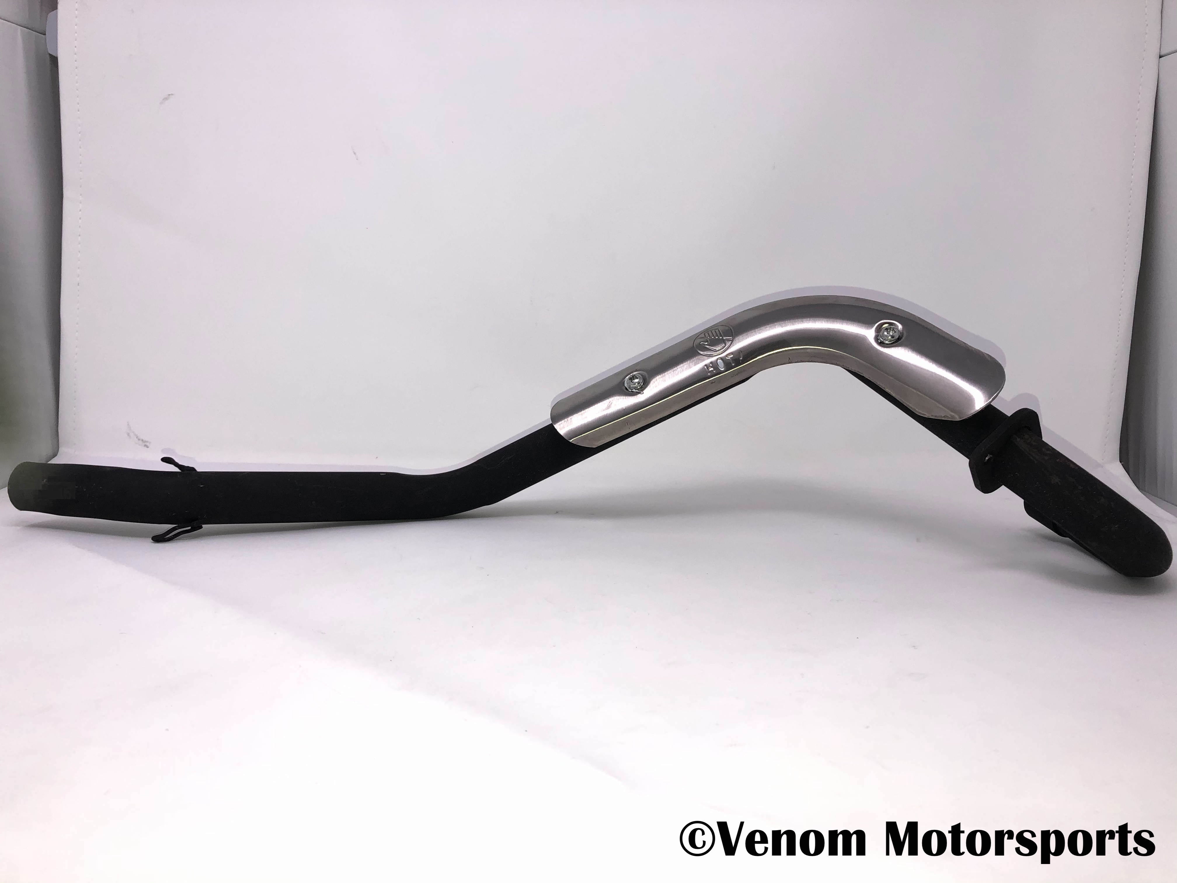 Venom 125cc ATV Replacement Exhaust Pipe - High-Performance Upgrade for Off-Road & Trail Riding