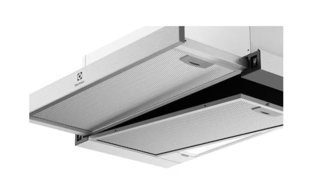 Electrolux ECP6541X 60cm UltimateTaste 300 Pull Out Extractor Hood - Powerful Kitchen Ventilation for Smoke & Odor Removal - Perfect for Modern Home Cooking