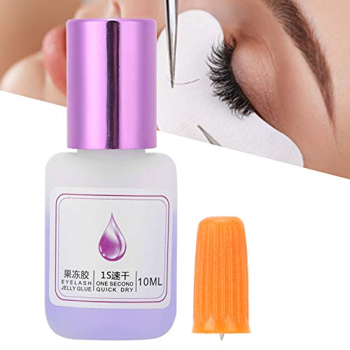 10ml Transparent Eyelash Extension Glue - Fast Drying, Long Lasting Lash Adhesive for Individual Extensions - Perfect for Professional Salon Use & DIY Home Lash Applications