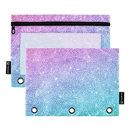 Glitter Blue Pink