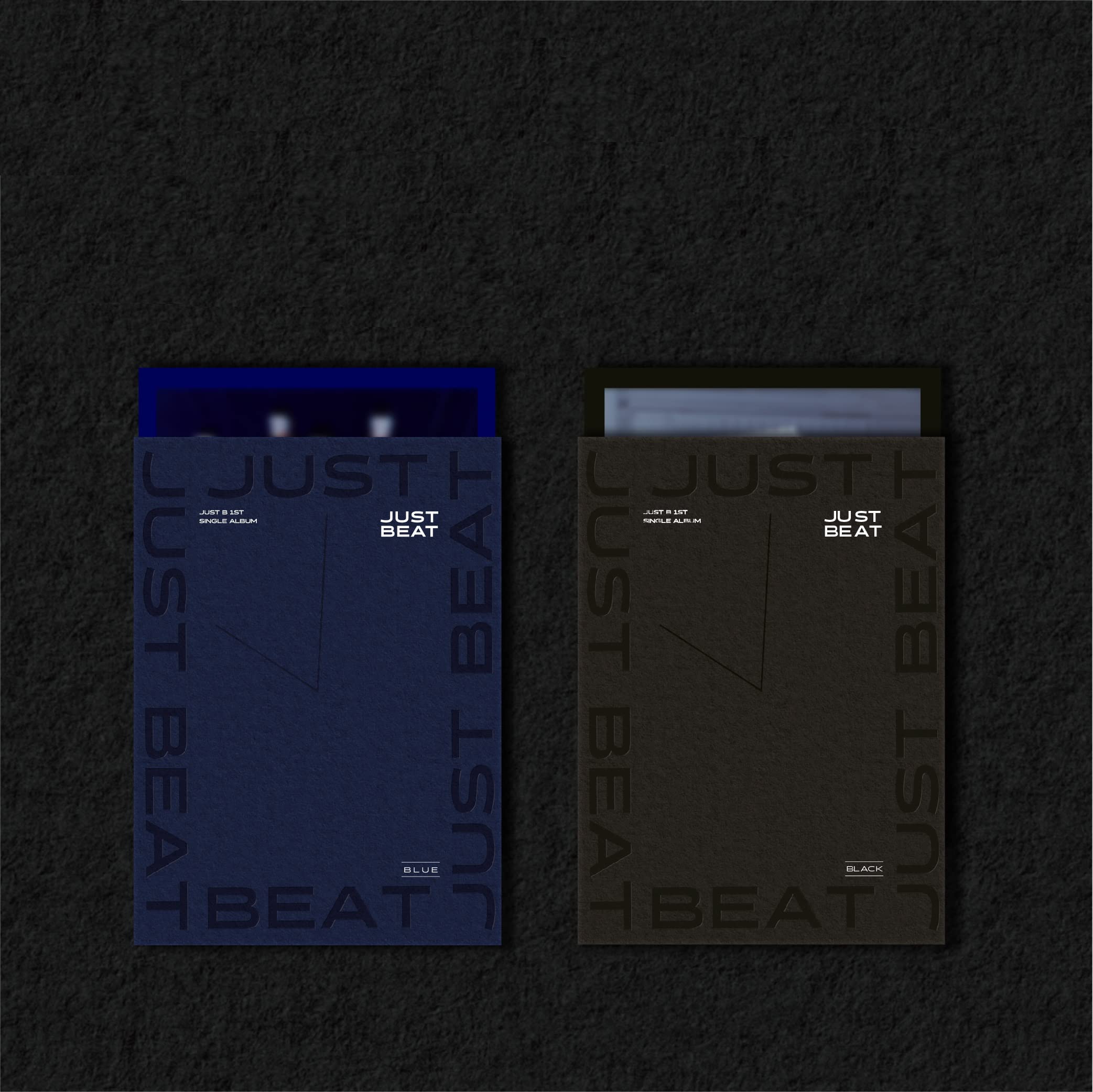 NHN BUGS JUST B - JUST BEAT (1st Single Album) BLACK Version | K-Pop Music Album | Perfect for K-Pop Collectors & Music Enthusiasts