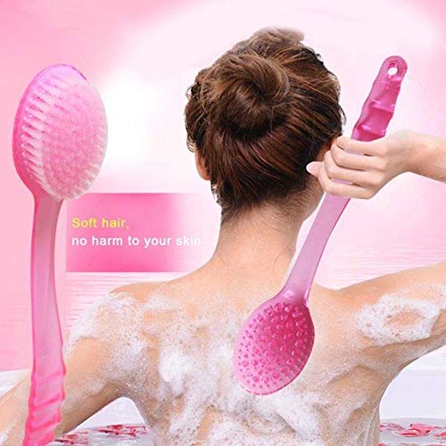 Soft Bristle Back Scrubber Sponge - Exfoliating Bath Loofah for Men & Women | Gentle Skin Cleansing & Dead Skin Removal | Pack of 1 | Perfect for Shower, Spa & Daily Body Care Routine