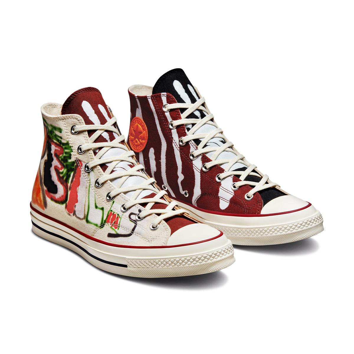 Chuck 70 'Realms and Realities' Vintage High Top Sneakers - Unisex Canvas Shoes for Men & Women | Perfect for Casual Wear, Street Style & Skateboarding