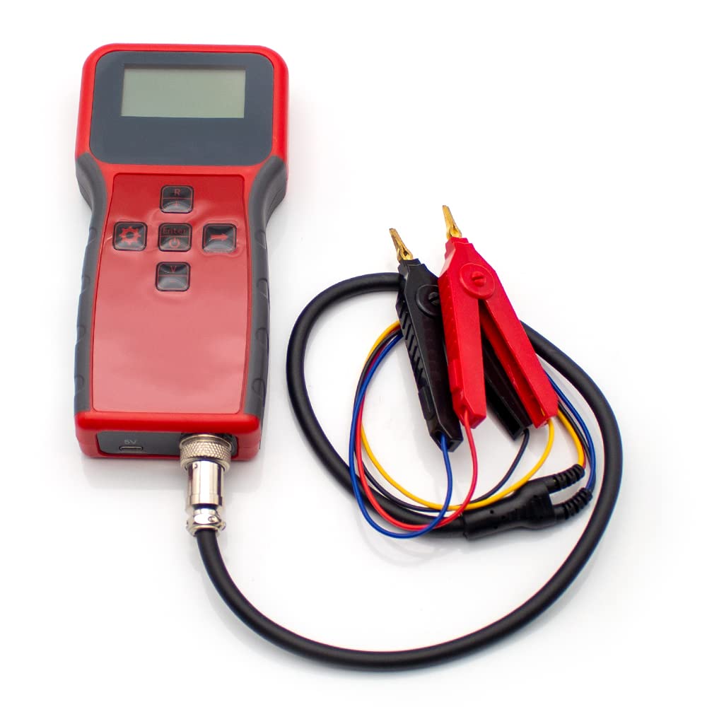 YR1030 High-Precision Lithium Battery Internal Resistance Tester - Professional 18650 Battery Analyzer for DIY, RC Cars, Solar Power & Electric Vehicles