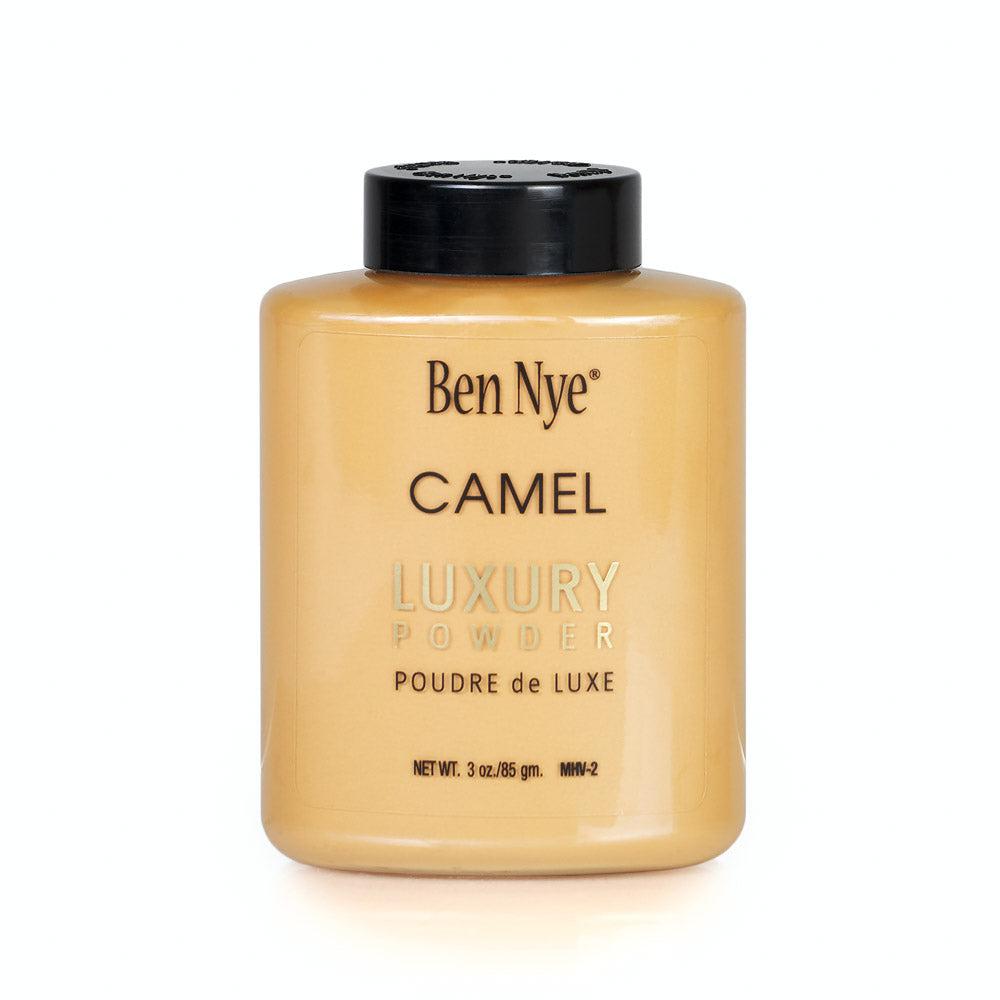 Ben Nye Camel Mojave Luxury Setting Powder - Matte Finish, Oil Control for Flawless Makeup - Perfect for Stage, Photography & Everyday Wear