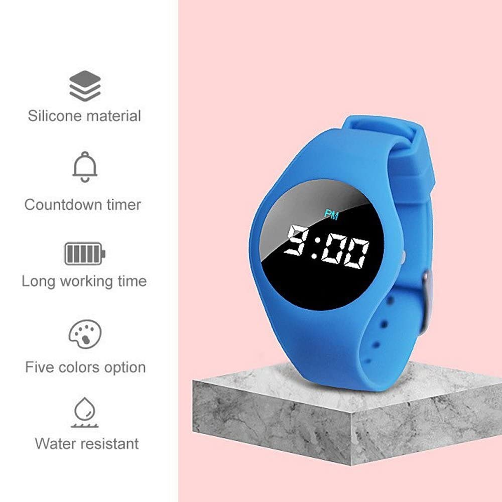 PW1 Potty Training Watch Timer for Kids - Rechargeable, Water Resistant, Plays Music | Perfect for Toddler Potty Training, Bath Time & Daily Routines