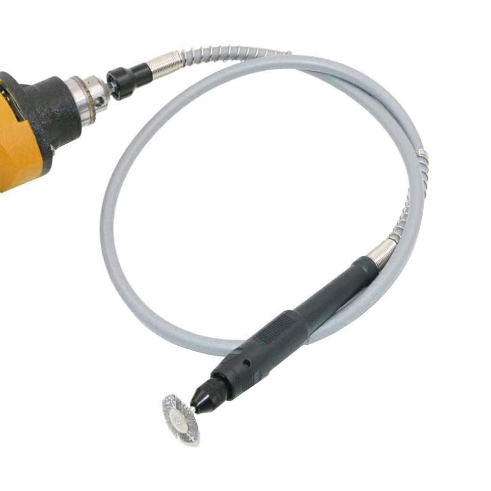 Flexible Drill Shaft Extension Adapter with Keyless Chuck - 3.2mm/1/8